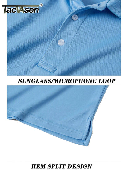 TACVASEN™  Quick Dry Polo Golf Shirt