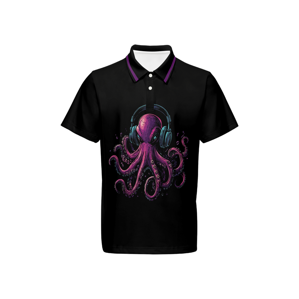 The Tentacle Tango Golf Polo